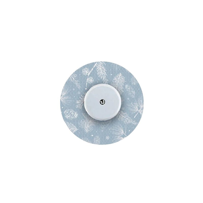 sensorpleister/fixtape voor Freestyle Libre 2 (plus) frosty feathers
