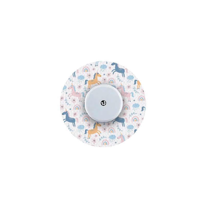 sensorpleister/fixtape voor Freestyle Libre 2 (plus) unicorns