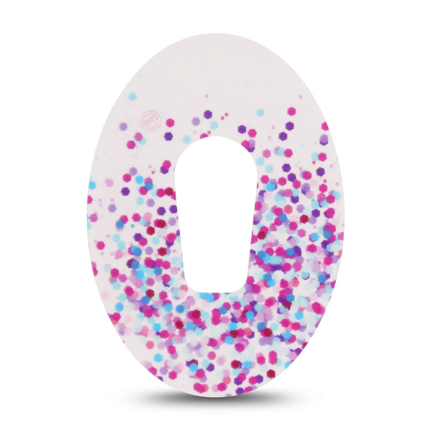 tinsulin pleister fixtape voor Dexcom G6 confetti