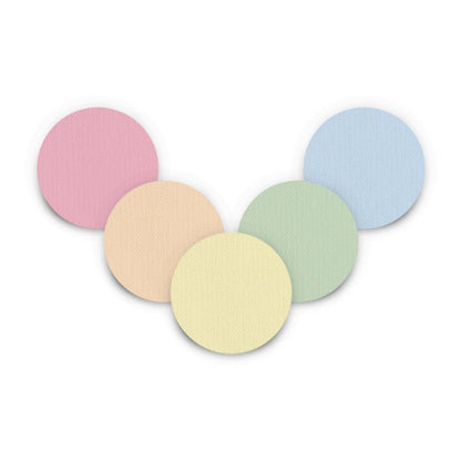 sensorpleister/fixtape pastel mix voor Freestyle Libre 3 (Plus), Instinct & infusiesets