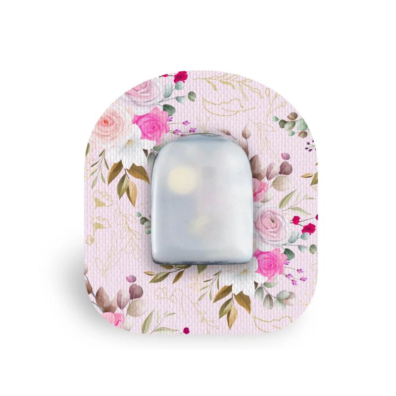 pleister/fixtape voor Omnipod vintage boeket