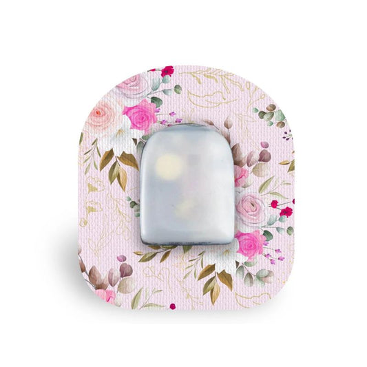 pleister/fixtape voor Omnipod vintage boeket