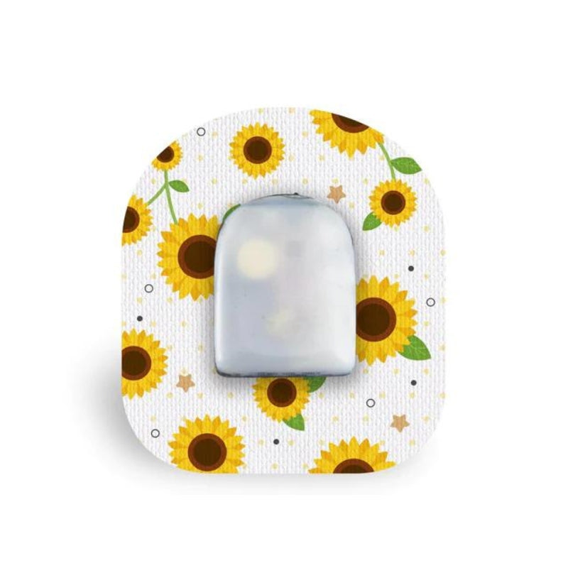 fix tape/plaster for Omnipod sunflowers