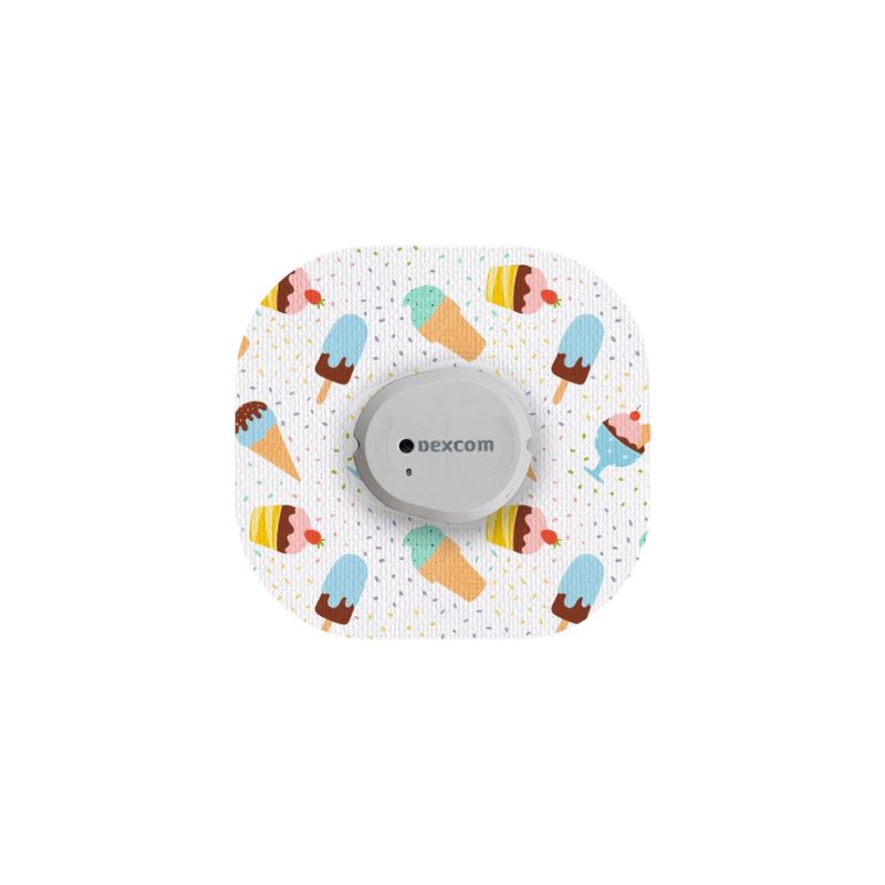 sensorpleister/fixtape voor Dexcom G7 / ONE+ ijsjes