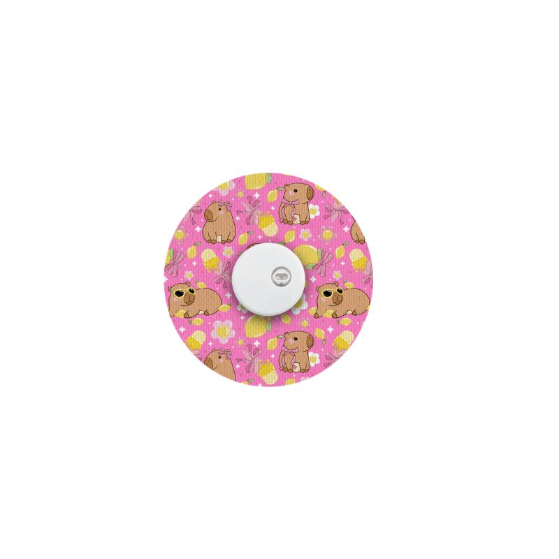 sensorpleister/fixtape voor Freestyle Libre 3 (plus) capibara