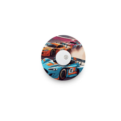 sensorpleister/fixtape raceauto's voor Freestyle Libre 3 (Plus), Instinct & infusiesets