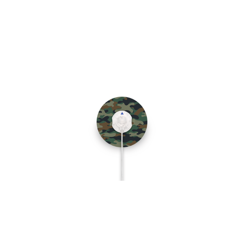 Fixtape camo over een infusieset