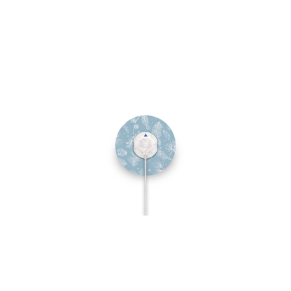 Fixtape frosty feathers over een infusieset