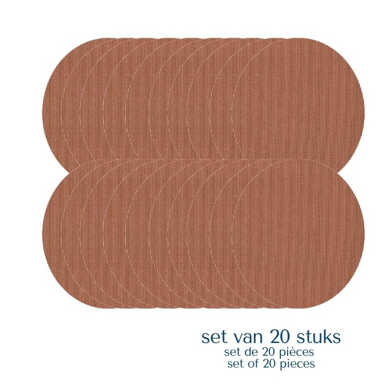 ovalen universele sensorpleister/fixtape  beige