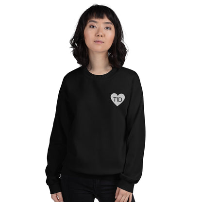 black unisex sweater'T1D'