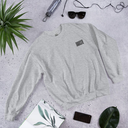 gray unisex sweater 'diabestie'