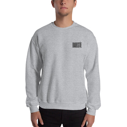 gray unisex sweater 'diabestie'