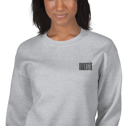 gray unisex sweater 'diabestie'