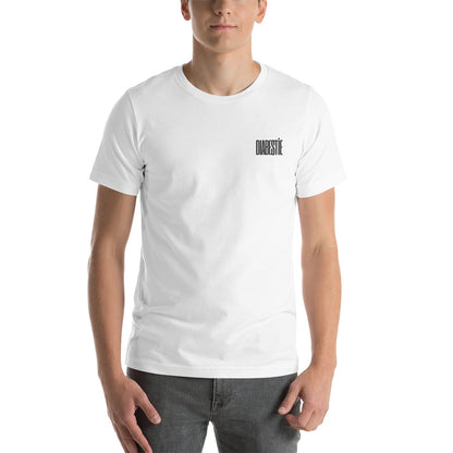 white unisex t-shirt 'diabestie'