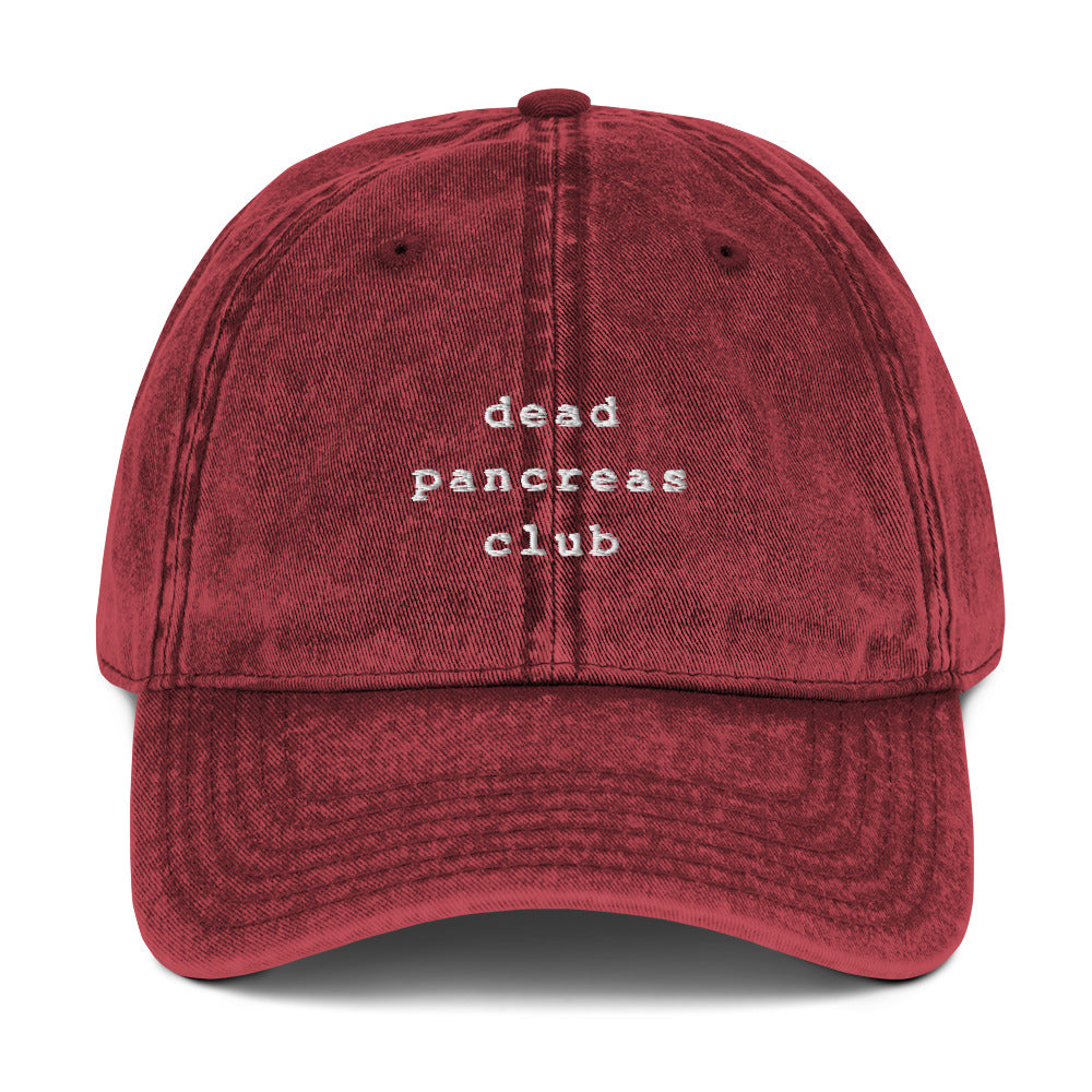 Vintage pet 'dead pancreas club'